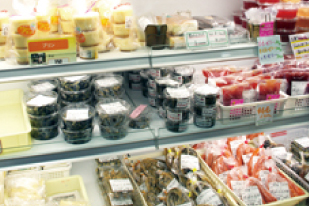 チルド品コーナー